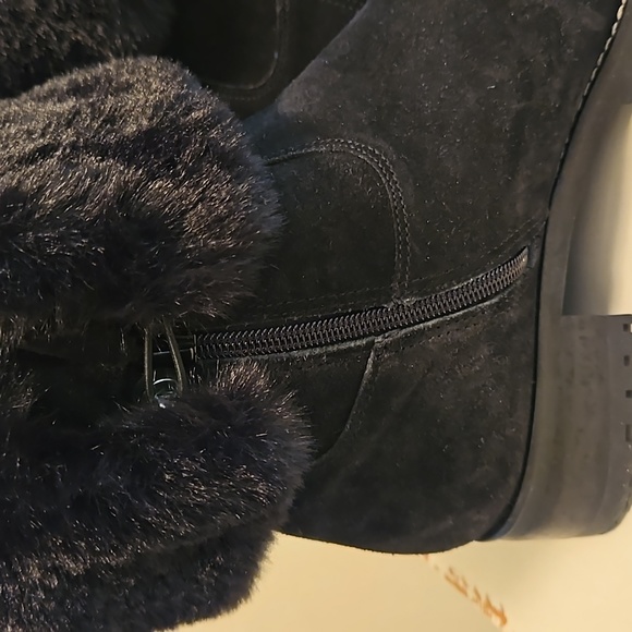 Talbots Tish Foldover Suede Ankle Boot - Picture 4 of 8